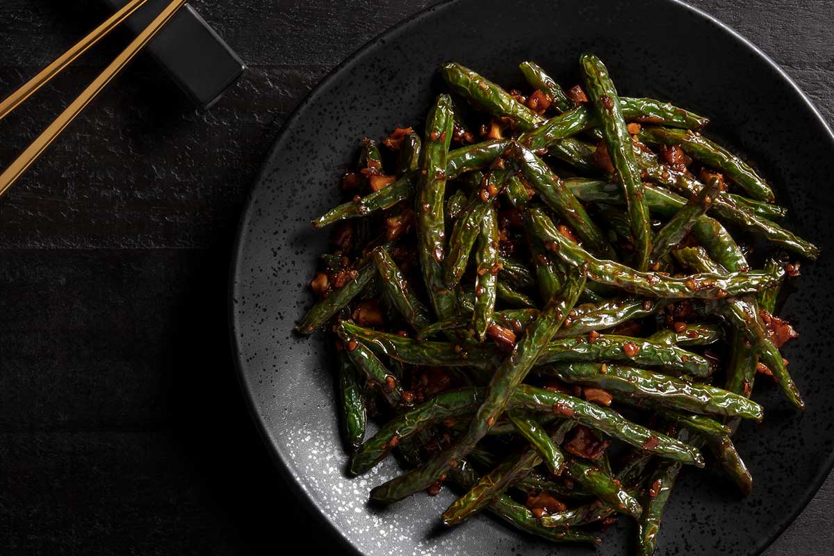 CHILI-GARLIC GREEN BEANS