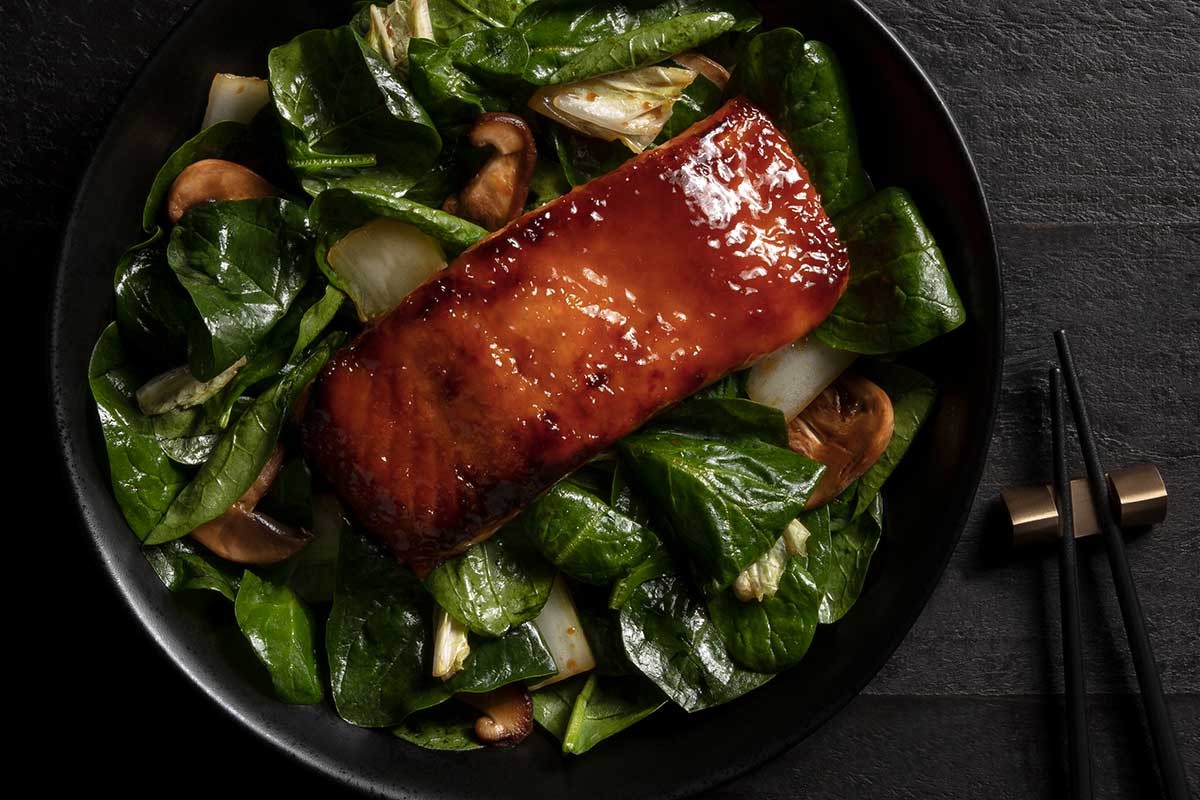 MISO GLAZED SALMON