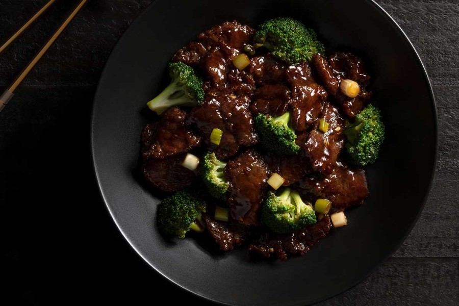 BEEF WITH BROCCOLI