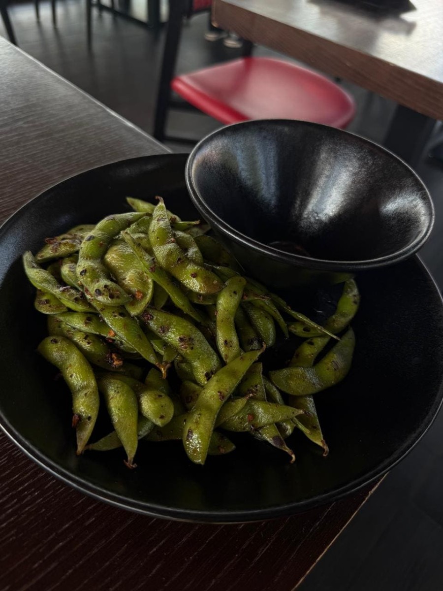 CHILI-GARLIC EDAMAME