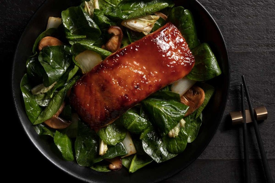 MISO GLAZED SALMON