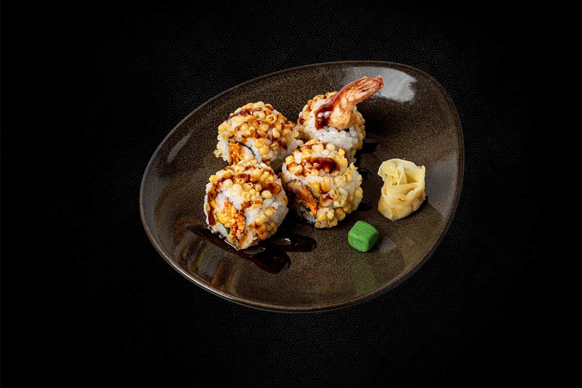 SHRIMP TEMPURA ROLL 4 pices